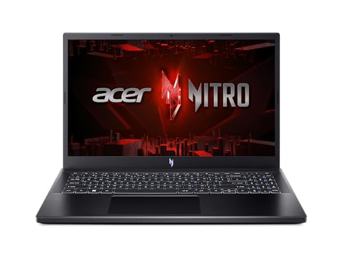 acer Nitro V Gaming Laptop | Intel Core i7-13620H Processor | NVIDIA GeForce RTX 4050 Laptop GPU | 15.6" FHD IPS 144Hz Display | 16GB DDR5 | 512GB Gen 4 SSD | WiFi 6 | Backlit KB | ANV15-51-73B9