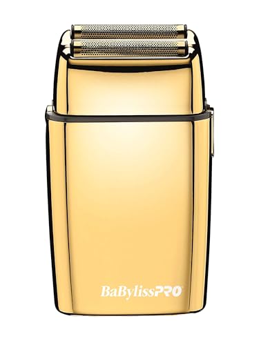 BaBylissPRO Baberology Double Foil Shaver FXFS2G GOLDFX Professional Electric Shaver