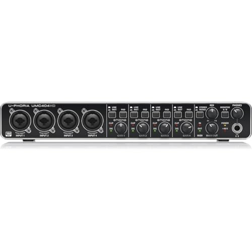 Behringer Behringer U-PHORIA UMC404HD - USB 2.0 Audio/MIDI Interface