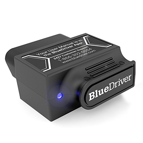 BlueDriver Bluetooth Pro OBDII Scan Tool for iPhone & Android - No Subscription Fee - OBD2 Car Scanner and Code Reader - Diagnose Check Engine, ABS, SRS, Airbag & 7000+ Issues on Vehicles 1996+