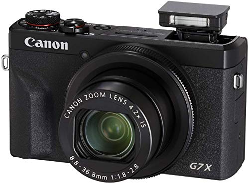 Canon PowerShot G7X Mark III Digital Camera with 4.2x Optical Zoom Lens (Black)