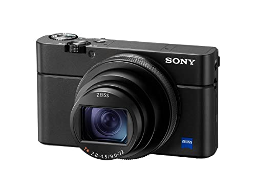 Sony RX100 VII Premium Compact Camera with 1.0-type stacked CMOS sensor (DSCRX100M7)